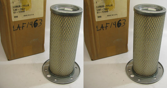 (2) Luberfiner LAF1963 Air Filters Replaces A54437 6511 46511 AF2067 AK9 88511