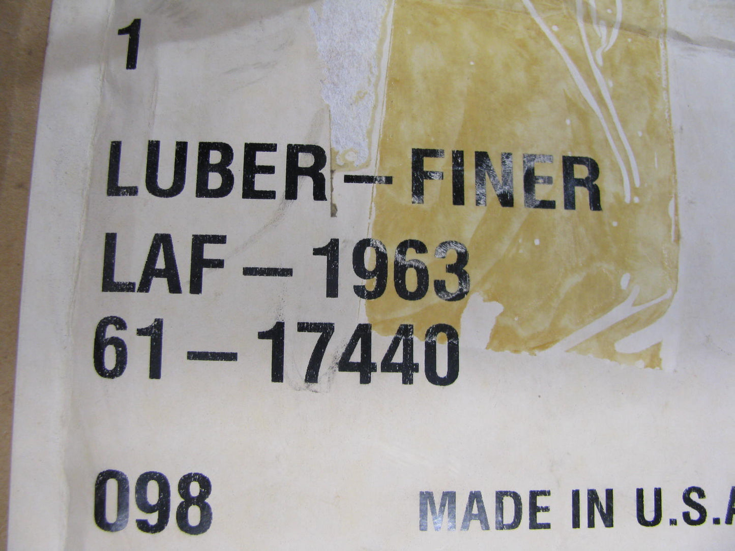 Luberfiner LAF1963 Air Filter Replaces A54437 6511 46511 AF2067 AK9 88511