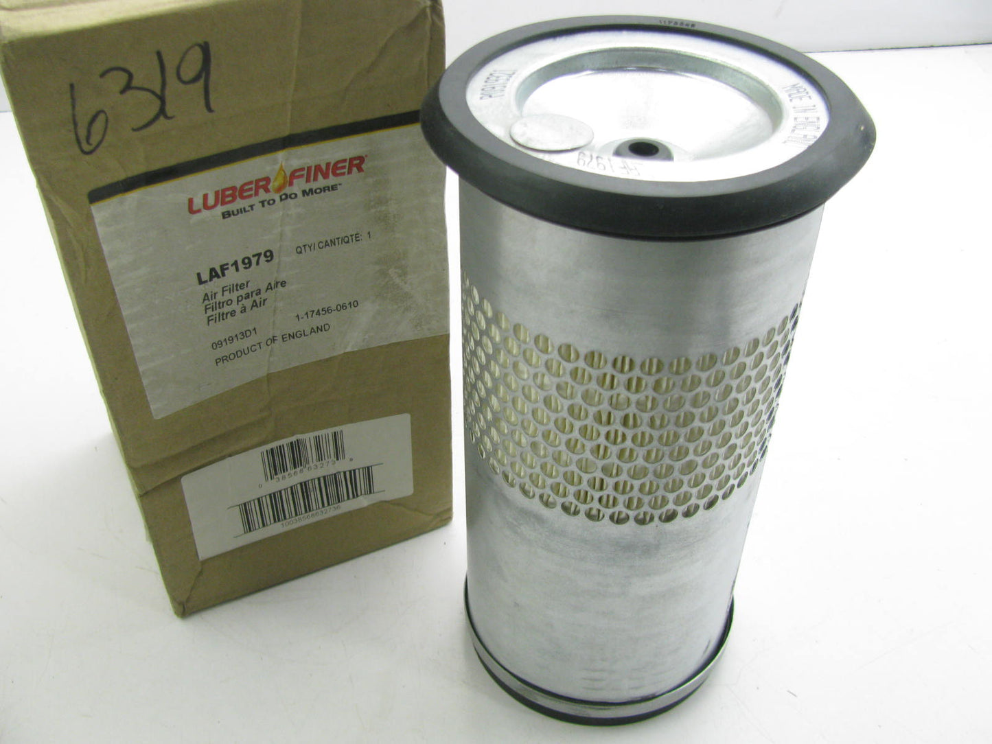Luberfiner LAF1979 Outer Air Filter For Massey-Ferguson Tractor