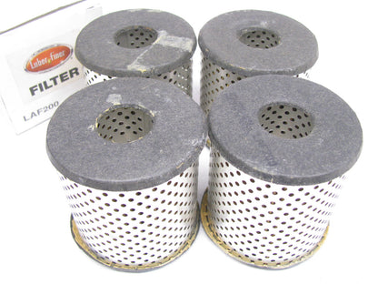 (4) Luberfiner LAF200 Cartridge Hydraulic Filters Replaces HF6176 P551775 P187