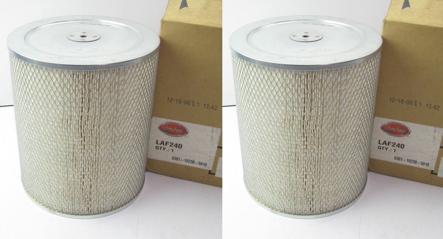 (2) Luberfiner LAF240 Air Filters Replaces CA240 49345 A50050 AF30 AF4139 - PAIR