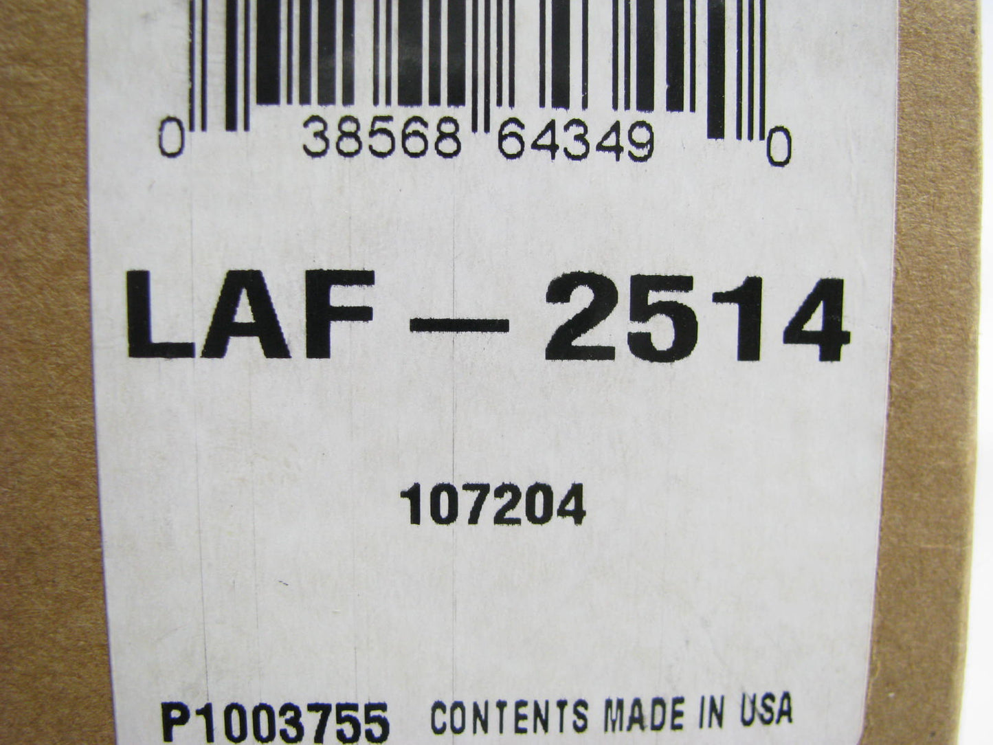 Luberfiner LAF2514 Air Filter Replaces CA3212 42014 A32050 AF193 AF439 P136828