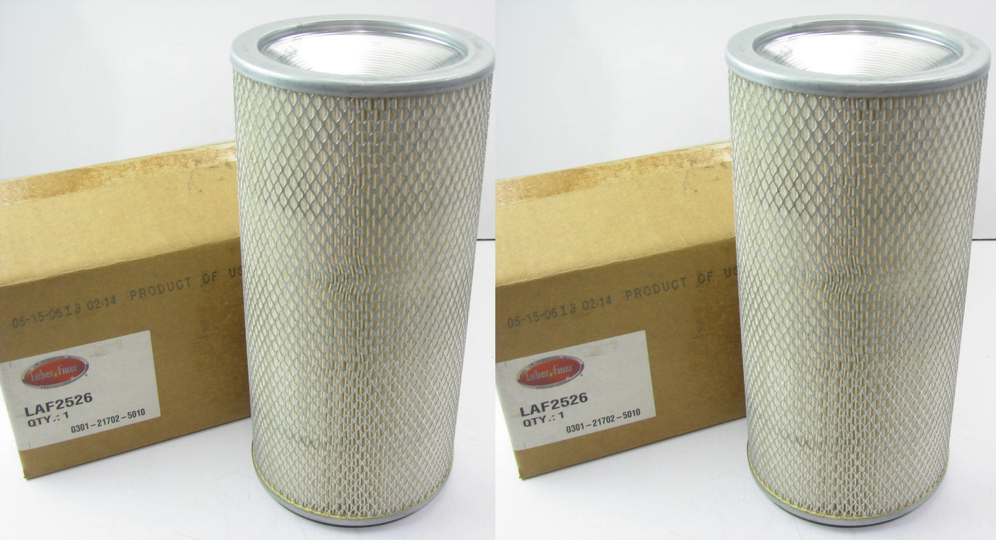 (2) Luberfiner LAF2526 Air Filters Replaces 42651 87651 A63298 2651 AF610 AF986