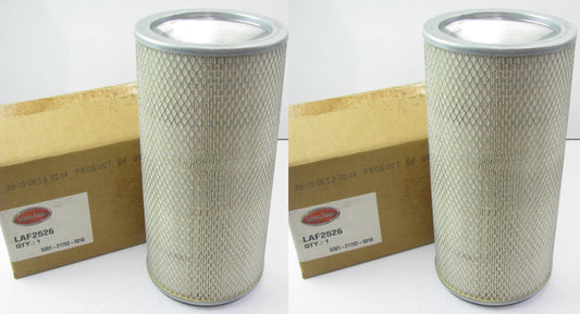 (2) Luberfiner LAF2526 Air Filters Replaces 42651 87651 A63298 2651 AF610 AF986