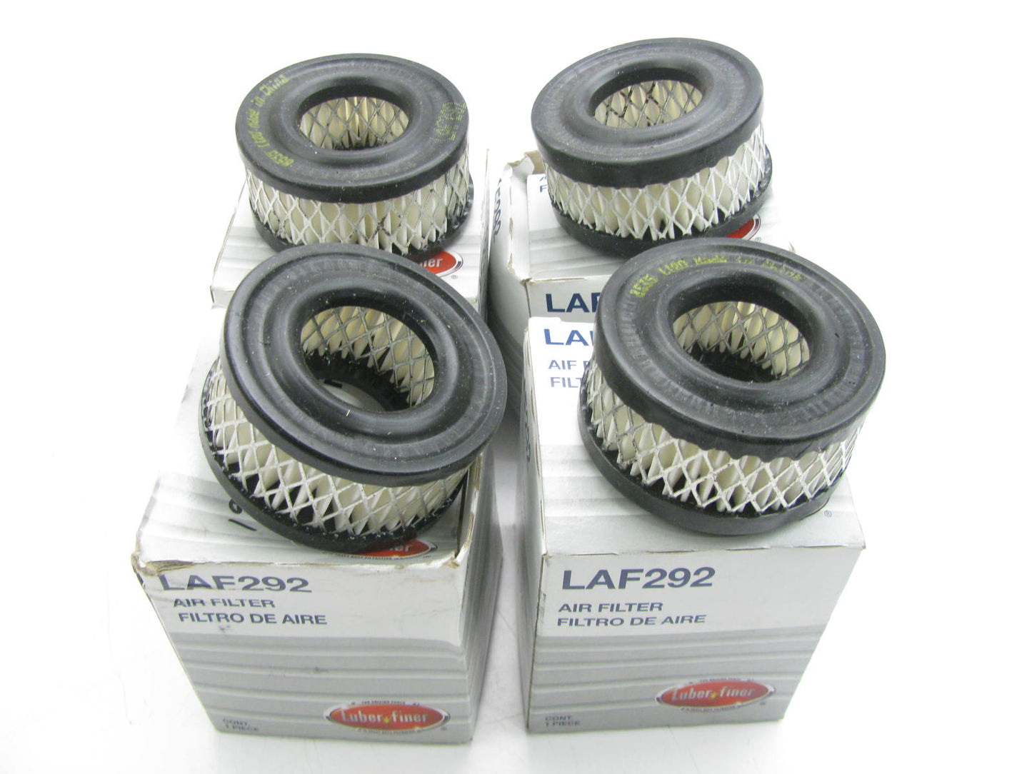 (4) Luberfiner LAF292 Air Brake Compressor Air Filter