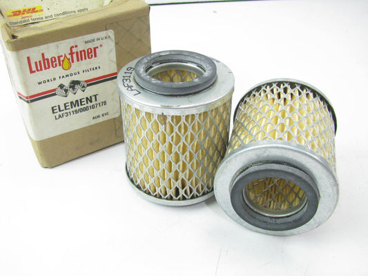 (2) Luberfiner LAF3119 Breather Air Filter For CAT D6B, 977H, 776, 922A, 922B