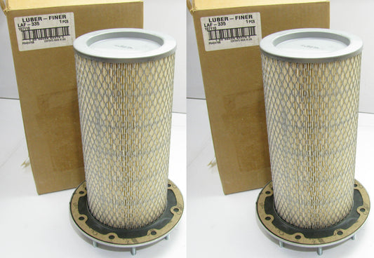 (2) Luberfiner LAF335 Air Filters Replaces CA236 A52053 42335 AF2154 AF338