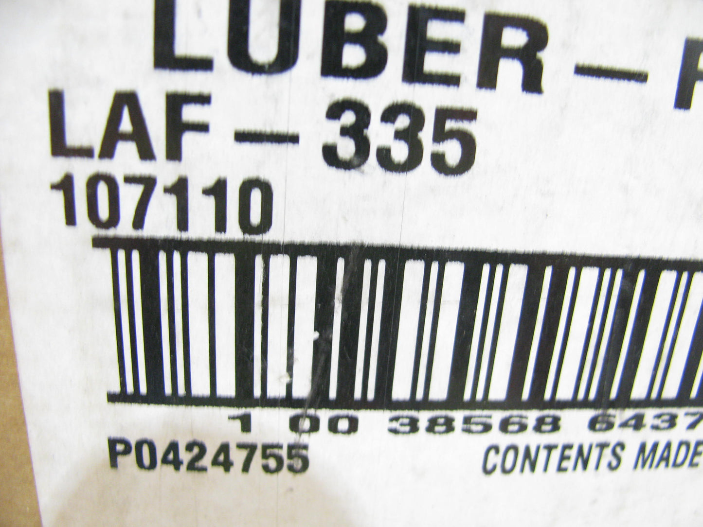 (2) Luberfiner LAF335 Air Filters Replaces CA236 A52053 42335 AF2154 AF338