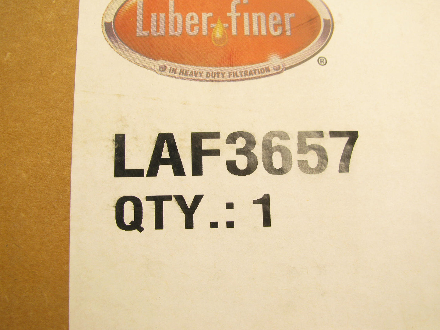 Luberfiner LAF3657 Inner Engine Air Filter For John Deere 8760 8770 8850 8960