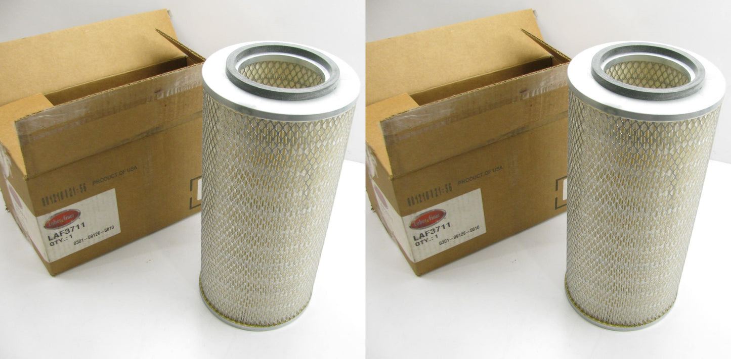 (2) Luberfiner LAF3711 Air Filters Replaces CA1533 42654 A62945 AF395 AH1158