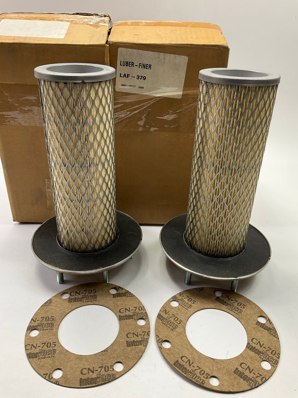 (2) Luberfiner LAF379 Air Filters Replaces CA235 42379 A42041 AF341 P158664