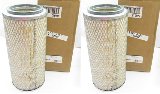 (2) Luberfiner LAF4181 Engine Air Filters For 1090 Tractor W/ A451BD - PAIR