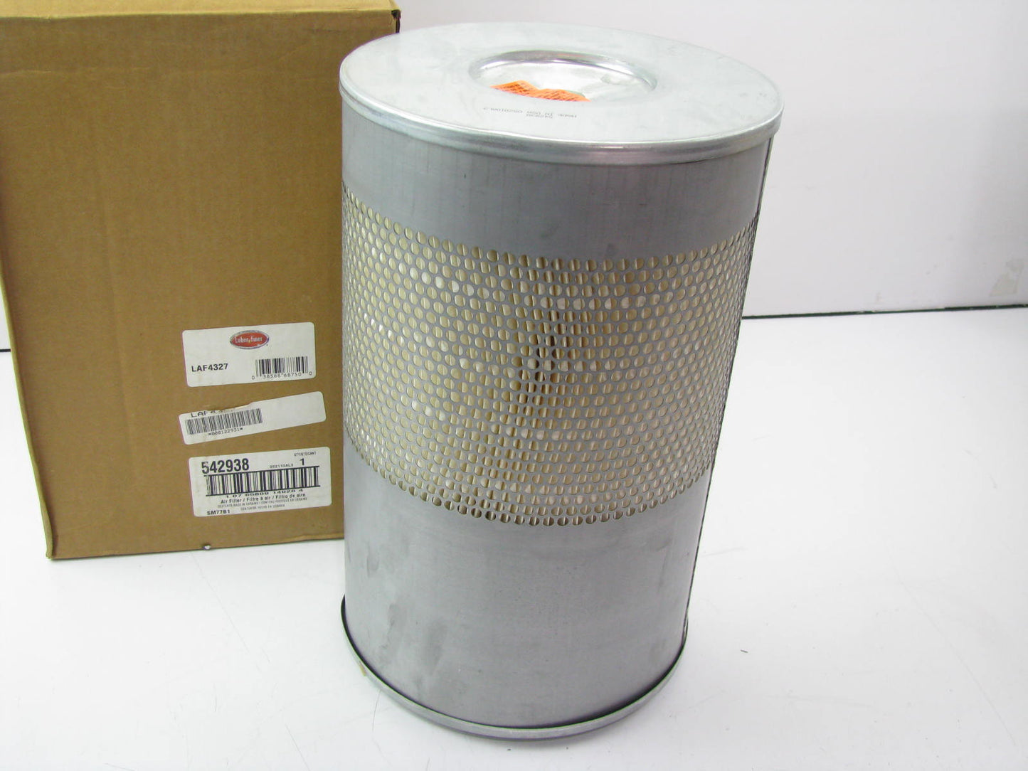 Luberfiner LAF4327 Engine Air Filter For White Truck, Replaces Wix 42938
