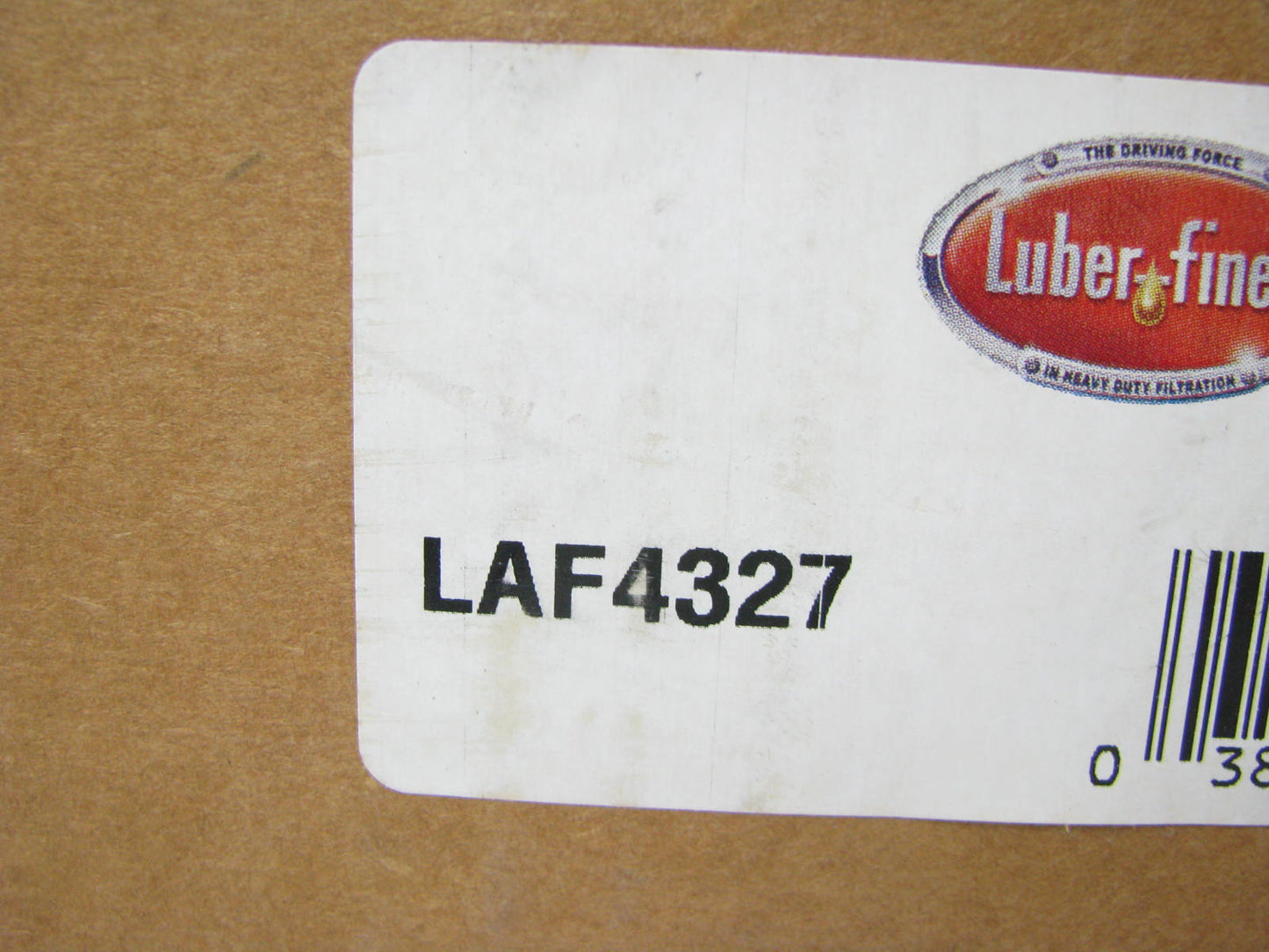 Luberfiner LAF4327 Engine Air Filter For White Truck, Replaces Wix 42938
