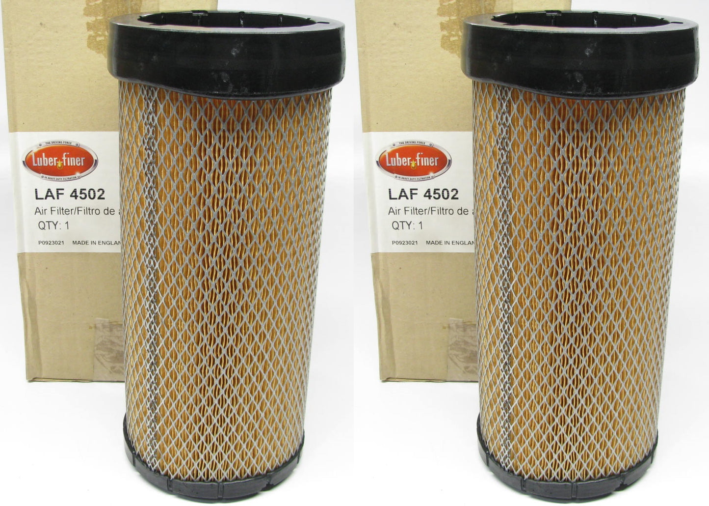 (2) Luberfiner LAF4502 Air Filters Replaces CA7486SY 46478 A55002 AF2201 P532502