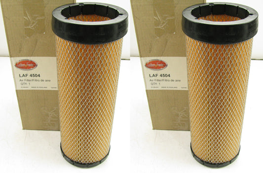 (2) Luberfiner LAF4504 Engine Air Filters Replaces Wix 46595 - PAIR