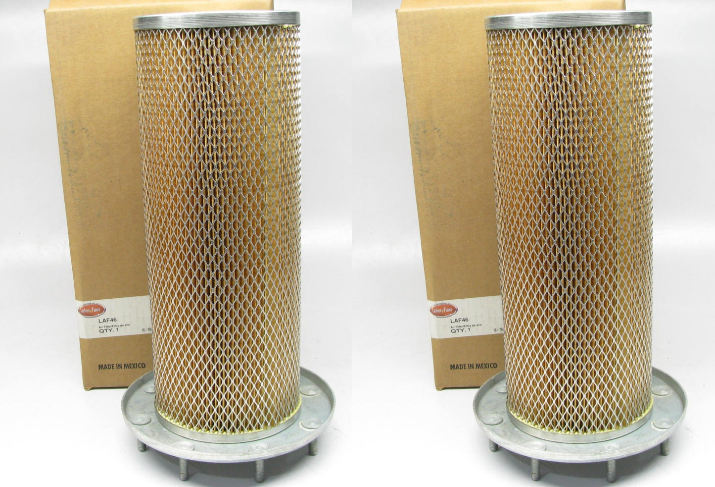 (2) Luberfiner LAF46 Air Filters Replaces CA234 42046 A62055 AF117 AF340 P158663