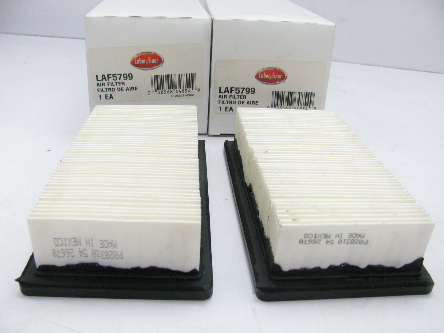 (2) Luberfiner LAF5799 Air Filter For Briggs & Stratton Vanguard 8 + 9 HP Engine