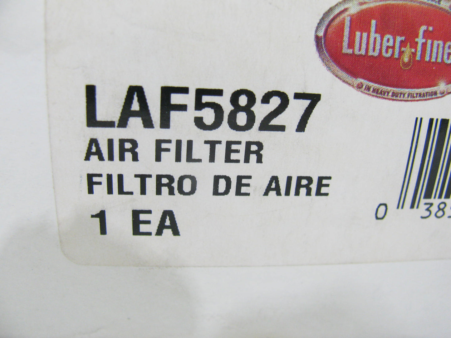 Luberfiner LAF5827 Air Filter Replaces CA8587 42710 AF4106 P606074 87710