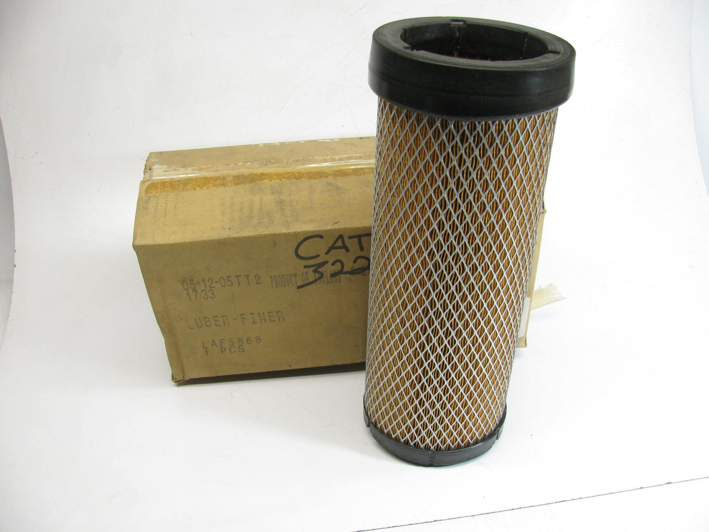 Luberfiner LAF5868 Air Filter Replaces 46702 6702 AF2291 P536492 88702 AF25624