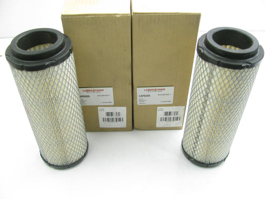 (2) Luberfiner LAF6205 Engine Air Filter For CAT Generators, Perkins Engines