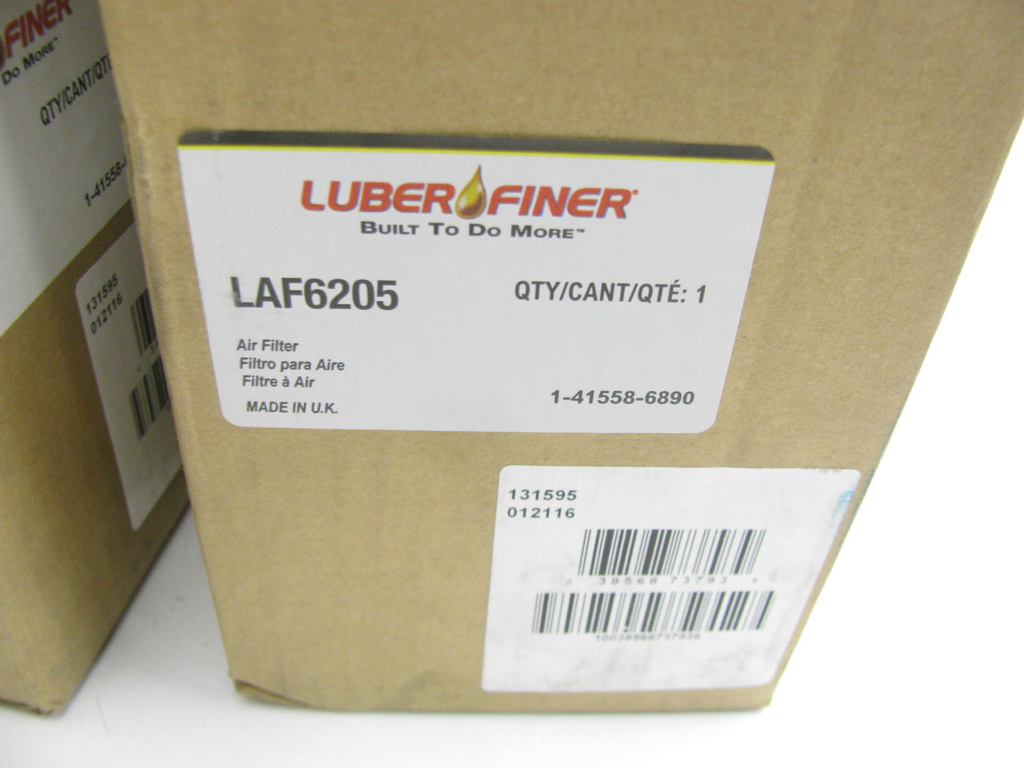 (2) Luberfiner LAF6205 Engine Air Filter For CAT Generators, Perkins Engines