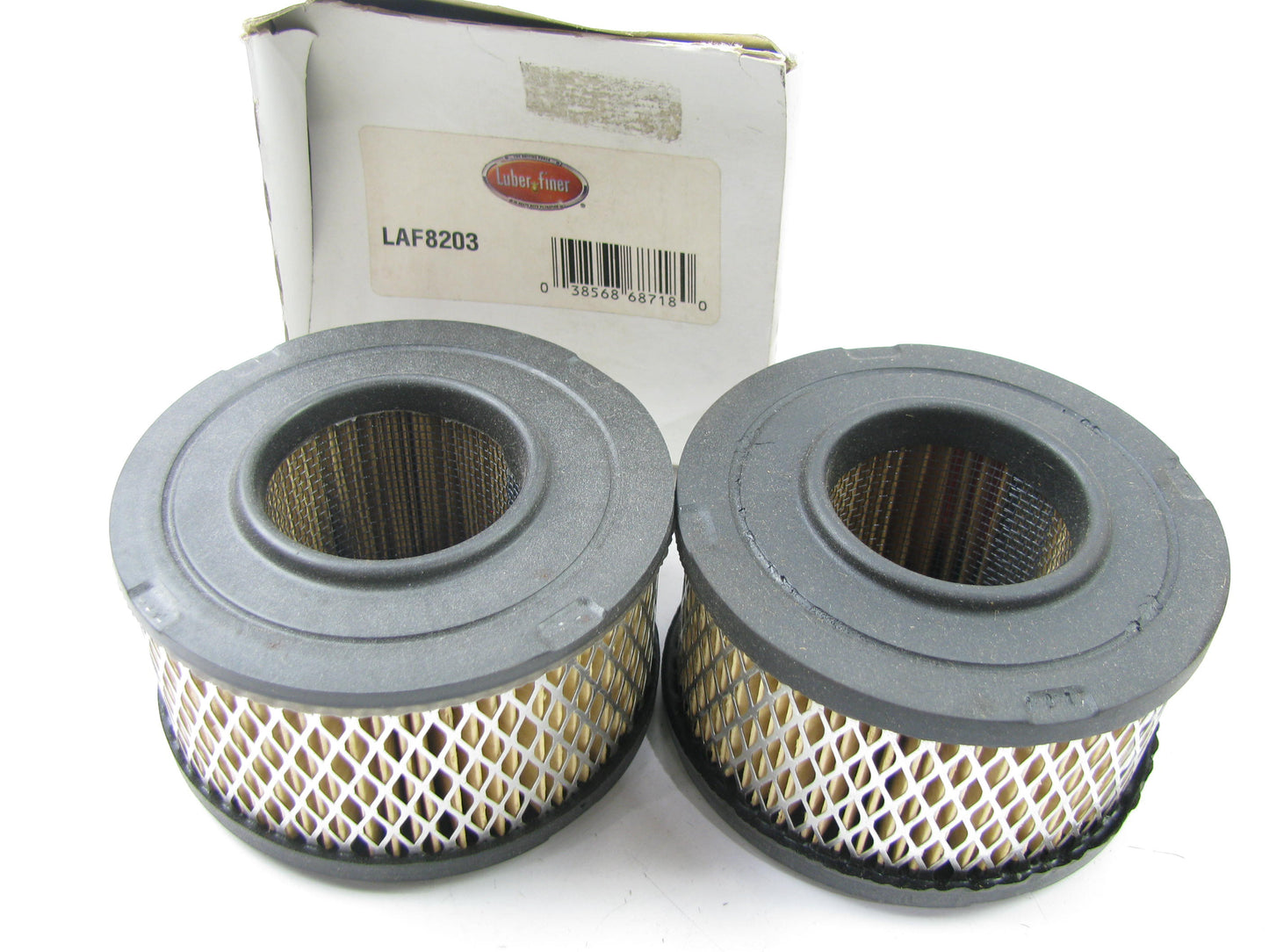 (2) Luberfiner LAF8203 Air Filter For Homelite Concrete Saws 46073