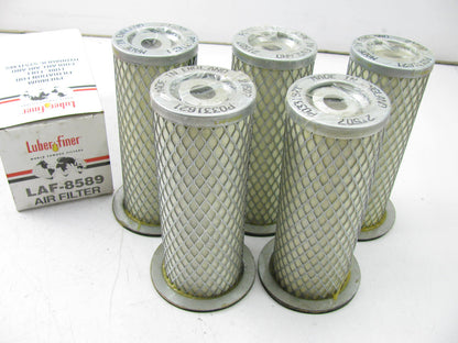 (5) Luberfiner LAF8589 Air Filter For JCB Backhoes, Excavators, Skid Steer