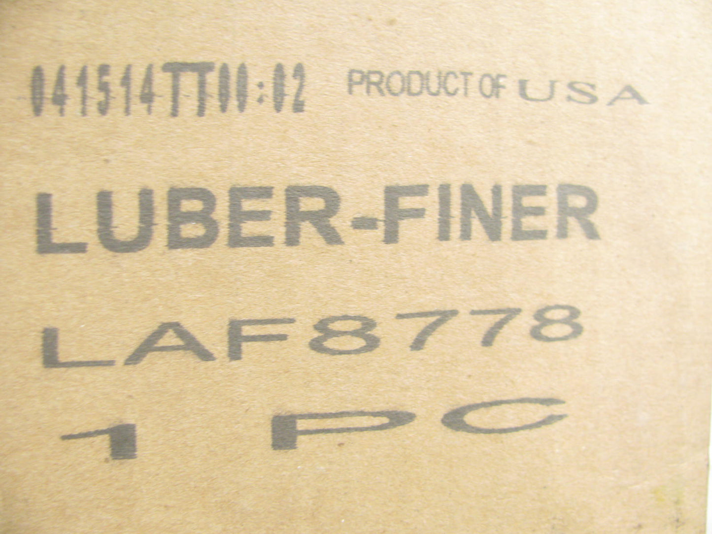 Luberfiner LAF8778 Cabin Air Filter For CAT Loaders & Toolcarriers