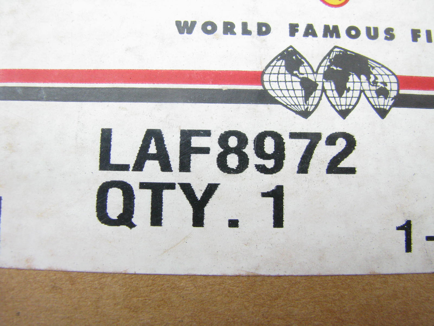 Luberfiner LAF8972 Engine Air Filter For Massey Ferguson 50F