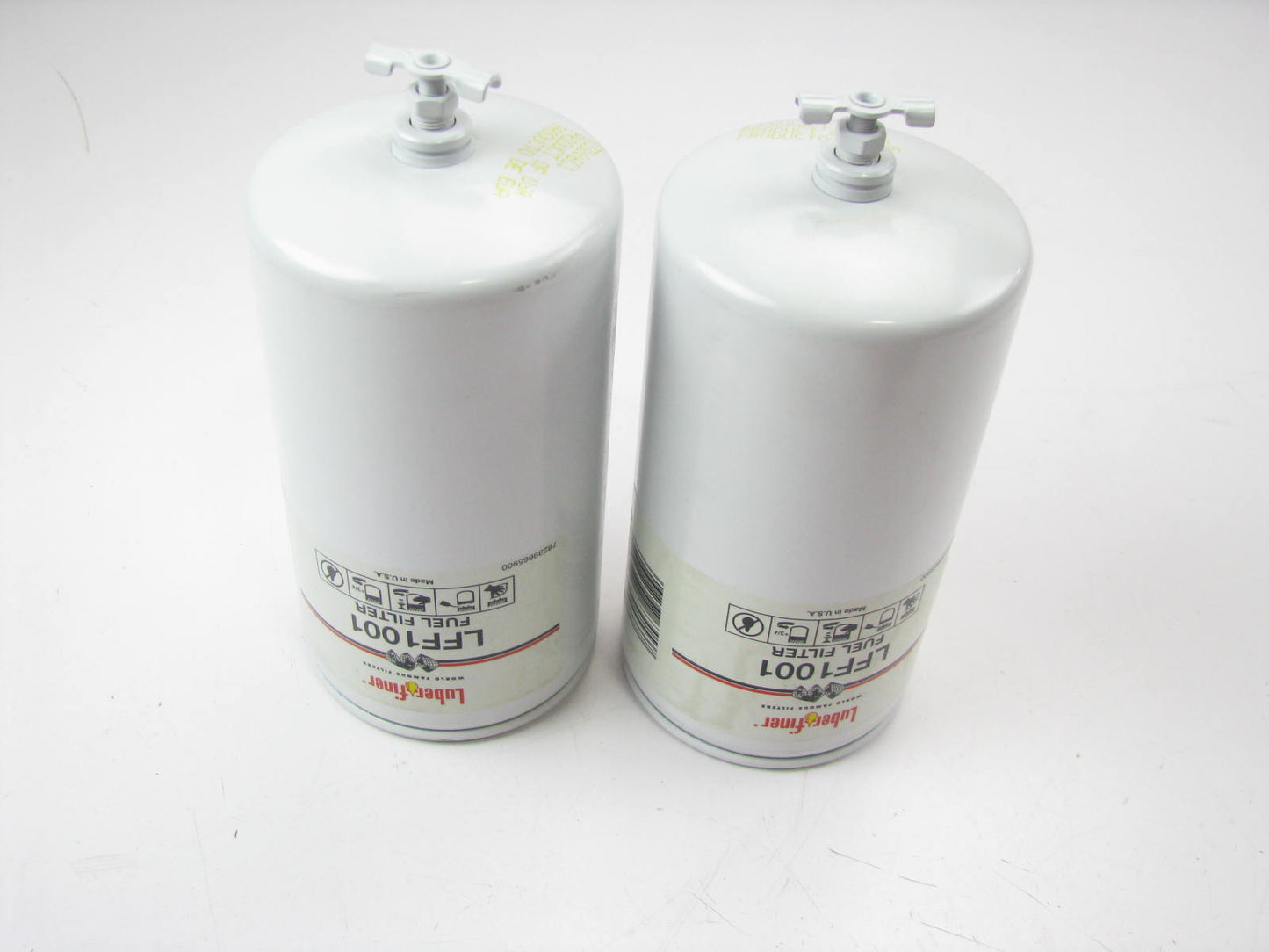 (2) Luberfiner LFF1001 Diesel Fuel Water Separator Filter Replaces PS8047 33407