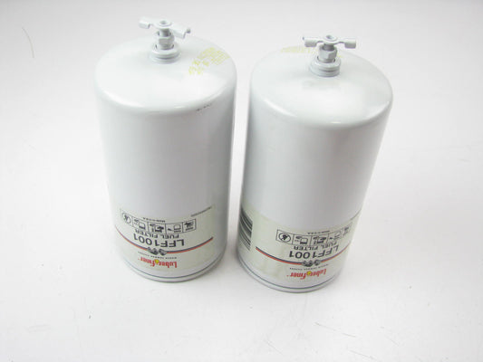 (2) Luberfiner LFF1001 Diesel Fuel Water Separator Filter Replaces PS8047 33407