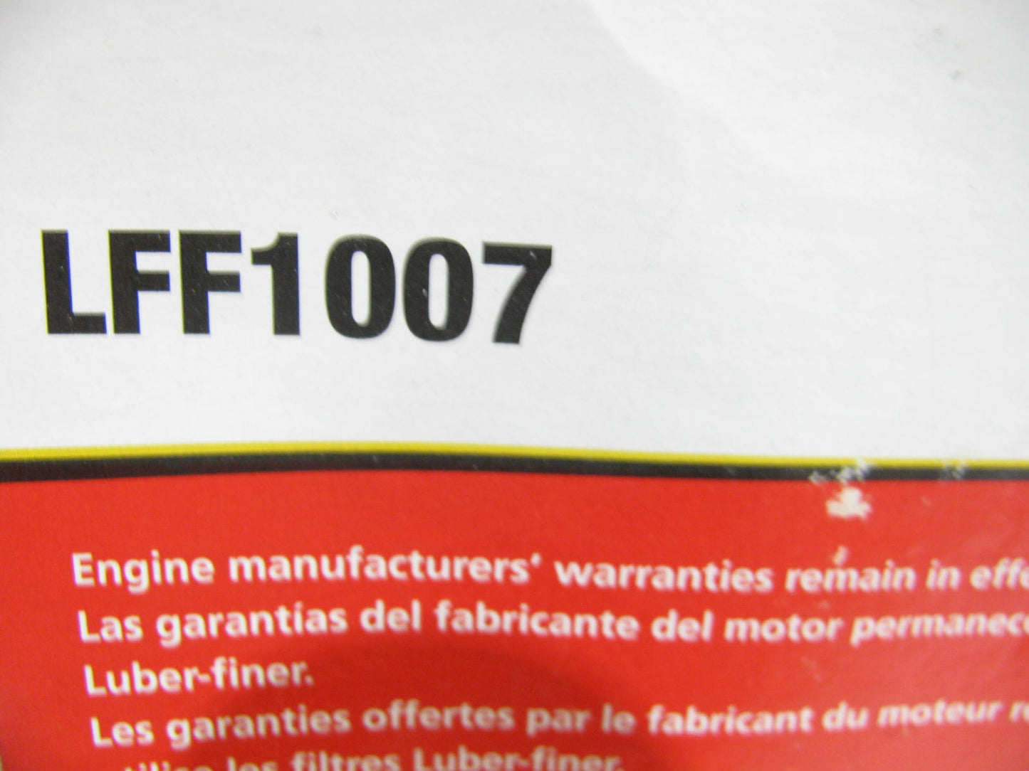 Luberfiner LFF1007 Diesel Fuel Water Separator Filter