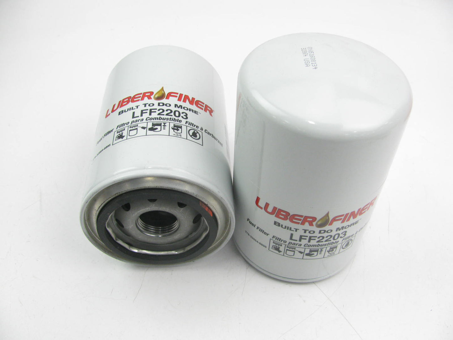 (2) Luberfiner LFF2203 Fuel Filter Replaces P10272 33691 F65983 3691 FF1128