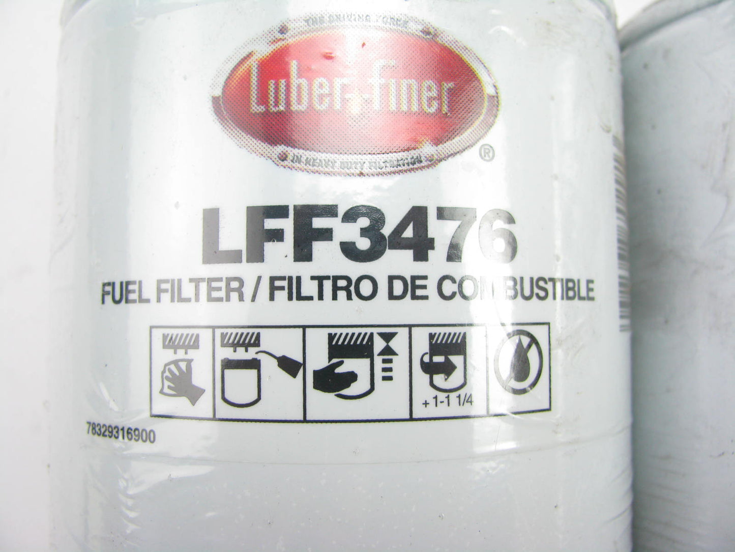 (2) Luberfiner LFF3476 Oil Filter Replaces P9072 33644 F65980 FF1153 FF5643