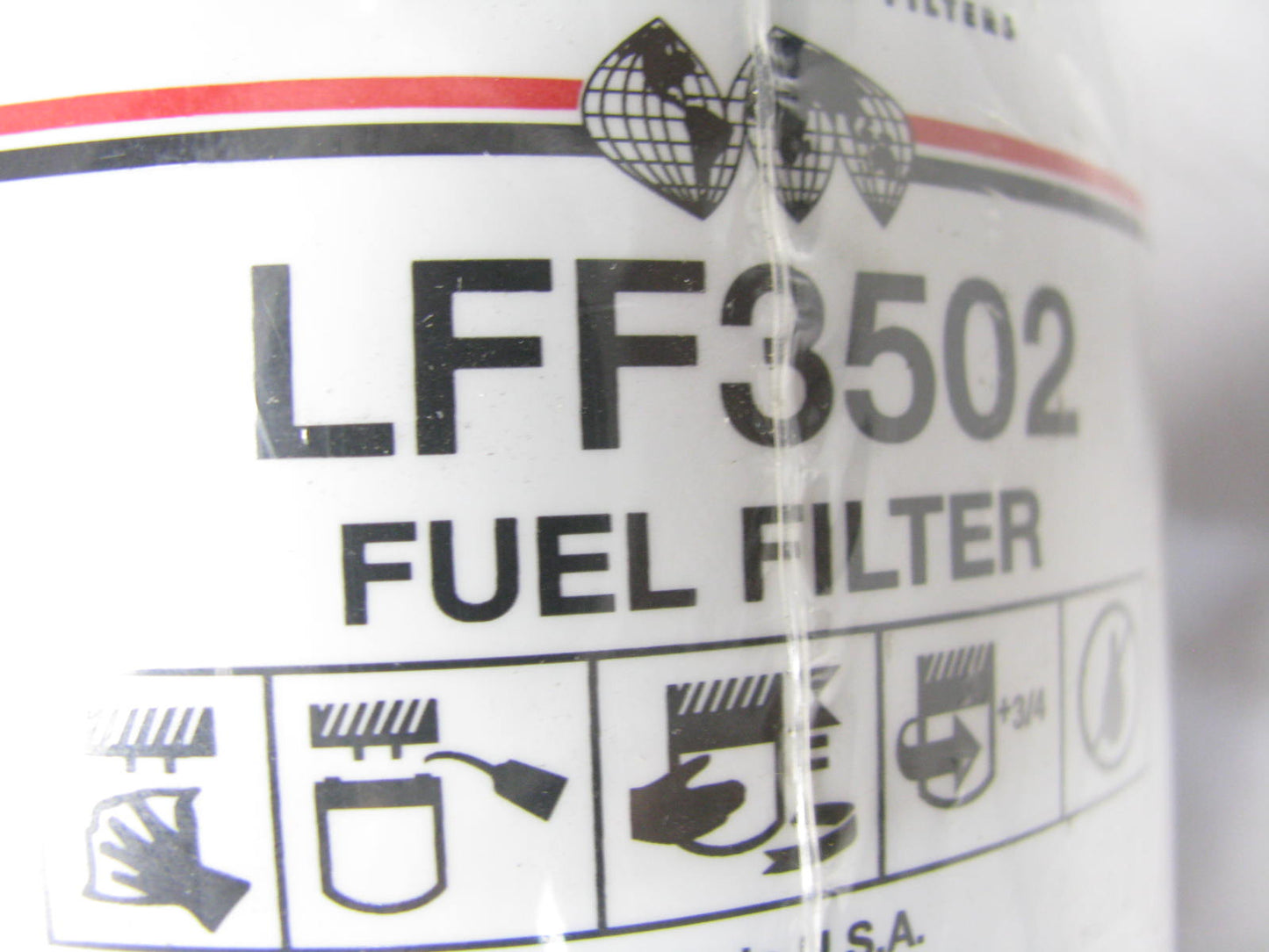 (3) Luberfiner LFF3502 Fuel Filter Replaces P4105 33281 F60023 FF884 FF5094