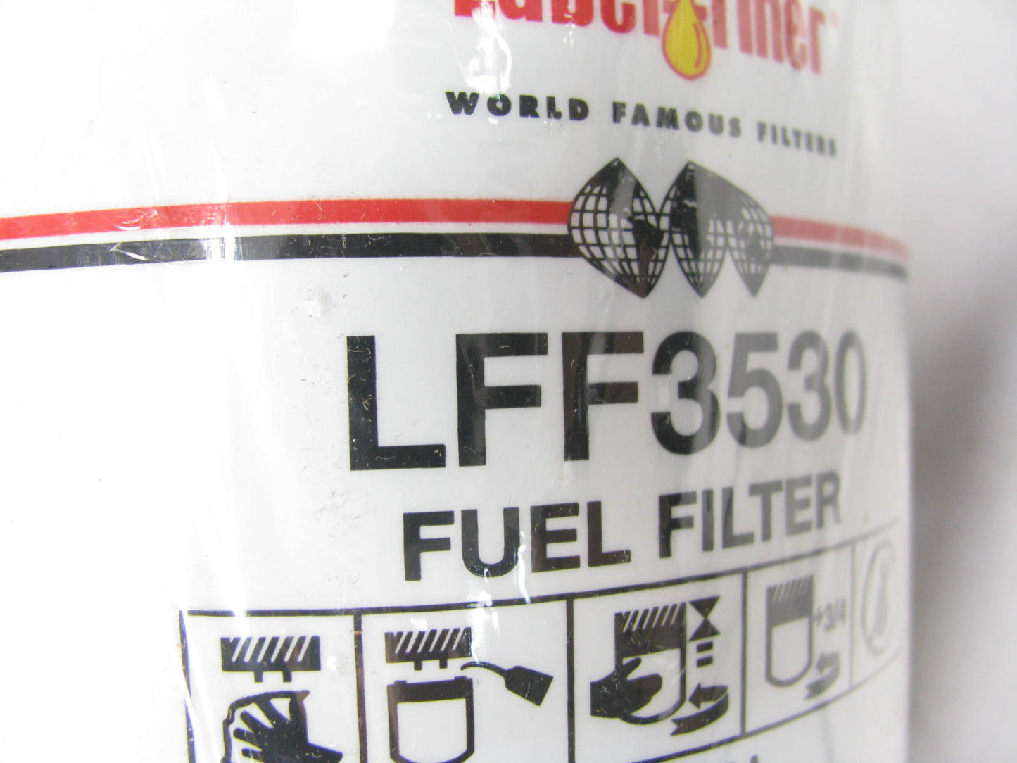 (3) Luberfiner LFF3530 Fuel Filter Replaces P1108 33336 F60046 FF5067 P559275