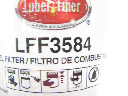 (3) Luberfiner LFF3584 Fuel Filter Replaces P5694 33690 F65910 FF1077 FF5702