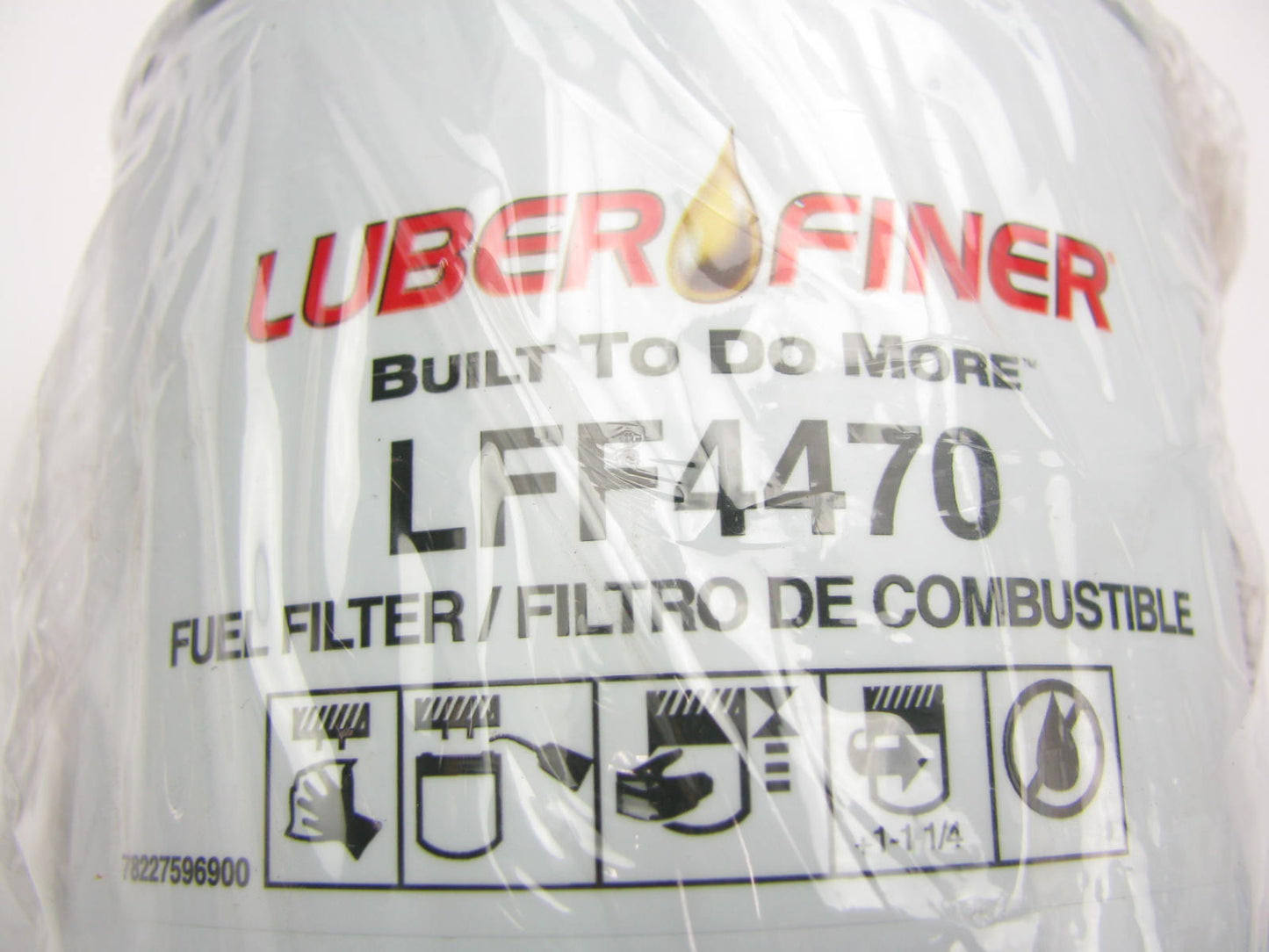(4) Luberfiner LFF4470 Fuel Filter Replaces P8049 33588 F65296 FF1082 FF5381