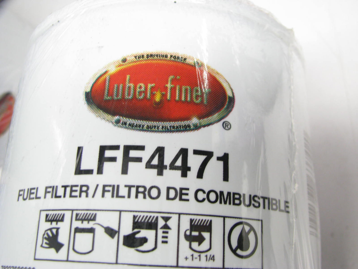 (6) Luberfiner LFF4471 Fuel Filter