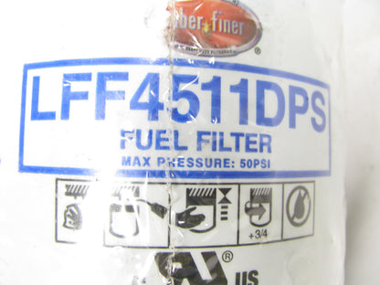 Luberfiner LFF4511DPS Fuel Filter Replaces CIM-TEK 400MB-10, 400MC-10, WIX 24851