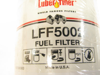 (2) Luberfiner LFF5002 Fuel Filter