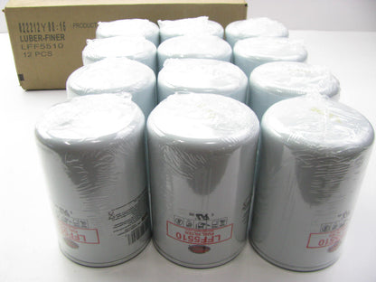 (12) Luberfiner LFF5510 Fuel Filters Replaces TP1512 BF955 89006 89347 24006