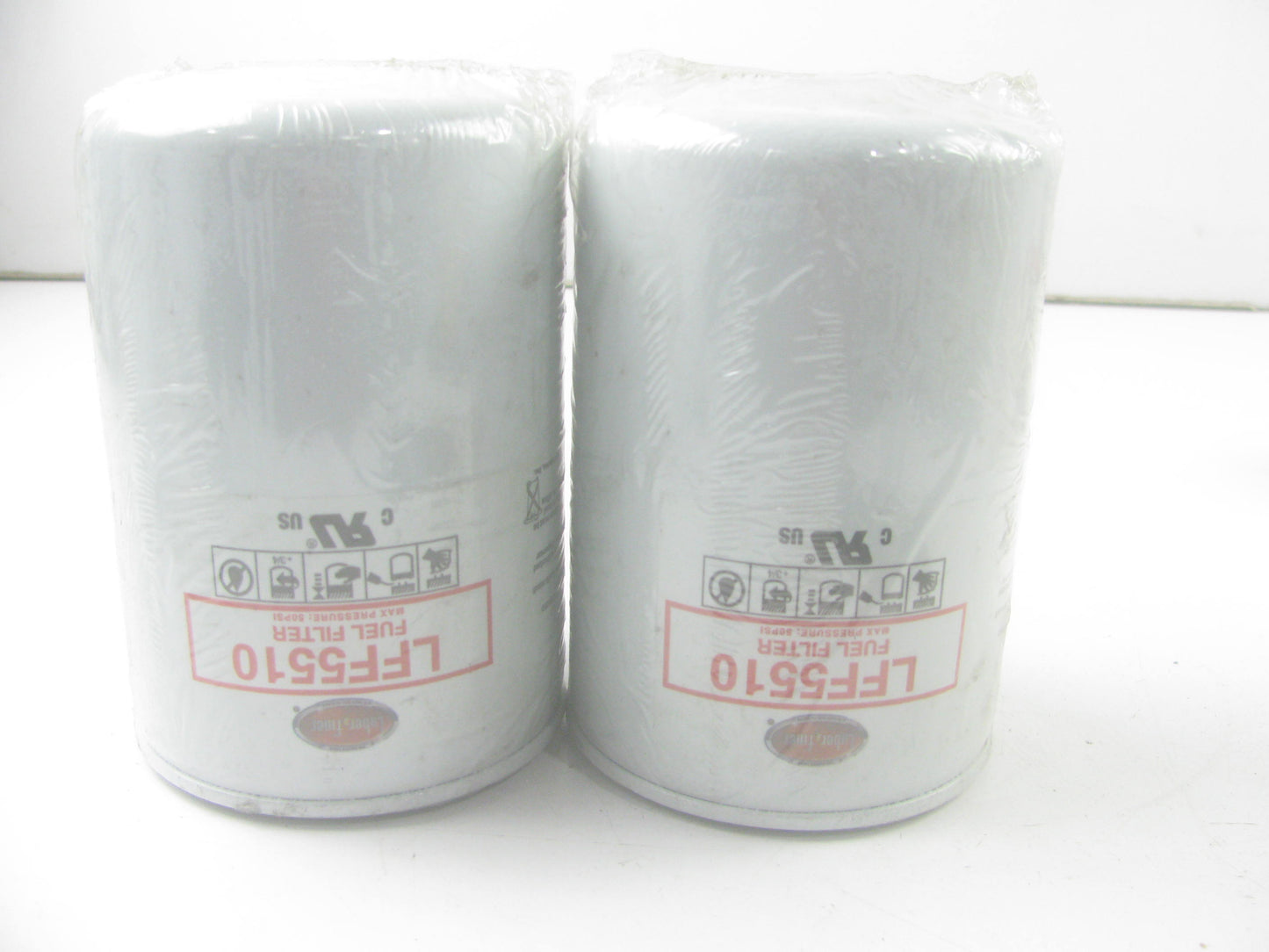 (2) Luberfiner LFF5510 Fuel Filters Replaces 24029 FG-790 F51600 4348