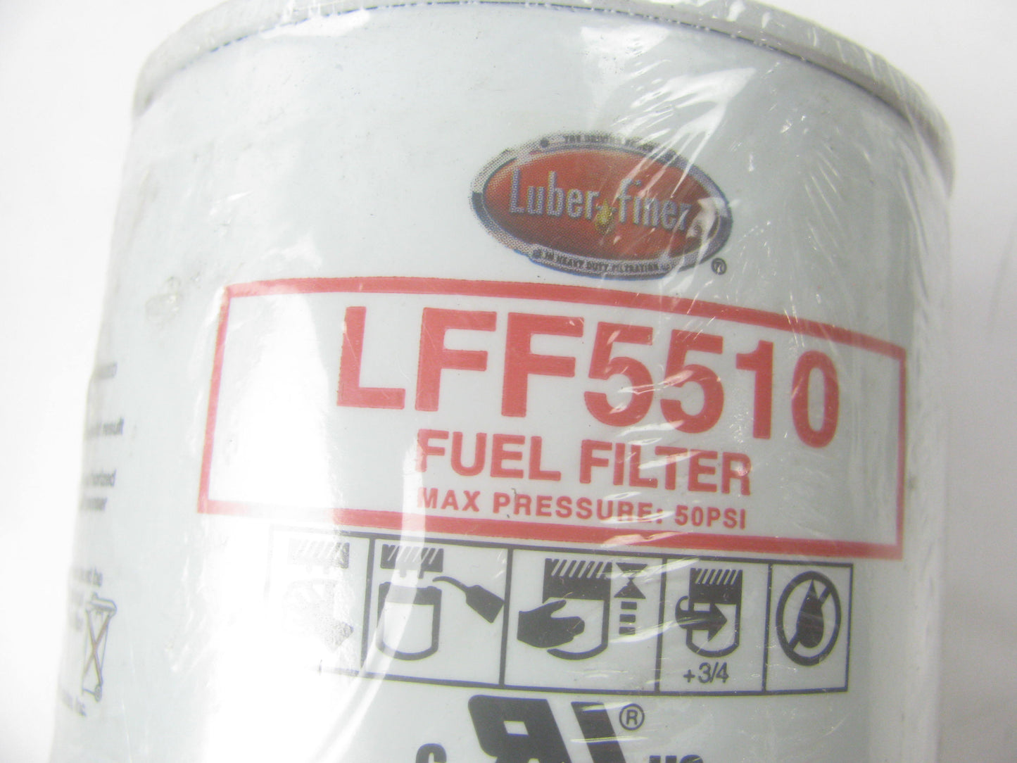 (2) Luberfiner LFF5510 Fuel Filters Replaces 24029 FG-790 F51600 4348