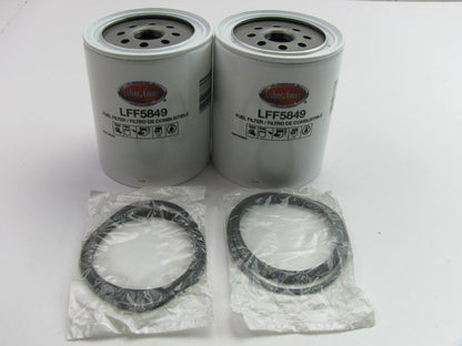 (2) Luberfiner LFF5849 Diesel Fuel Water Separator Filter Replaces PS7713 33630