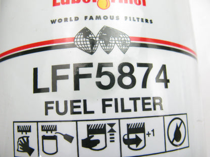 Luberfiner LFF5874 Fuel Filter Replaces 33690 F65910 FF1077 FF5702 P550372