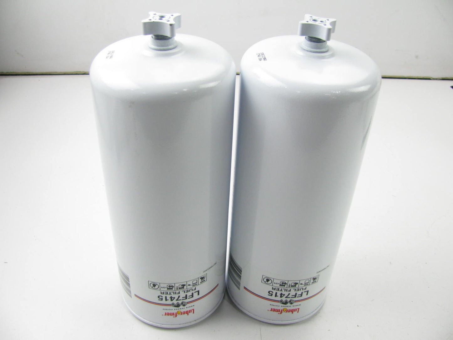 (2) Luberfiner LFF7415 Diesel Fuel Water Separator Filter