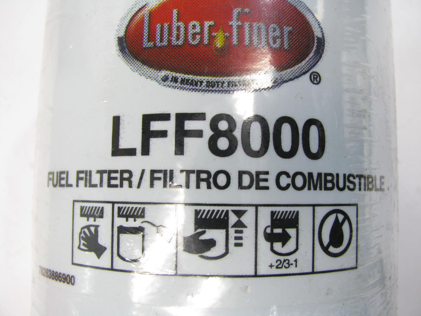 (2) Luberfiner LFF8000 Diesel Fuel Water Separator Filter