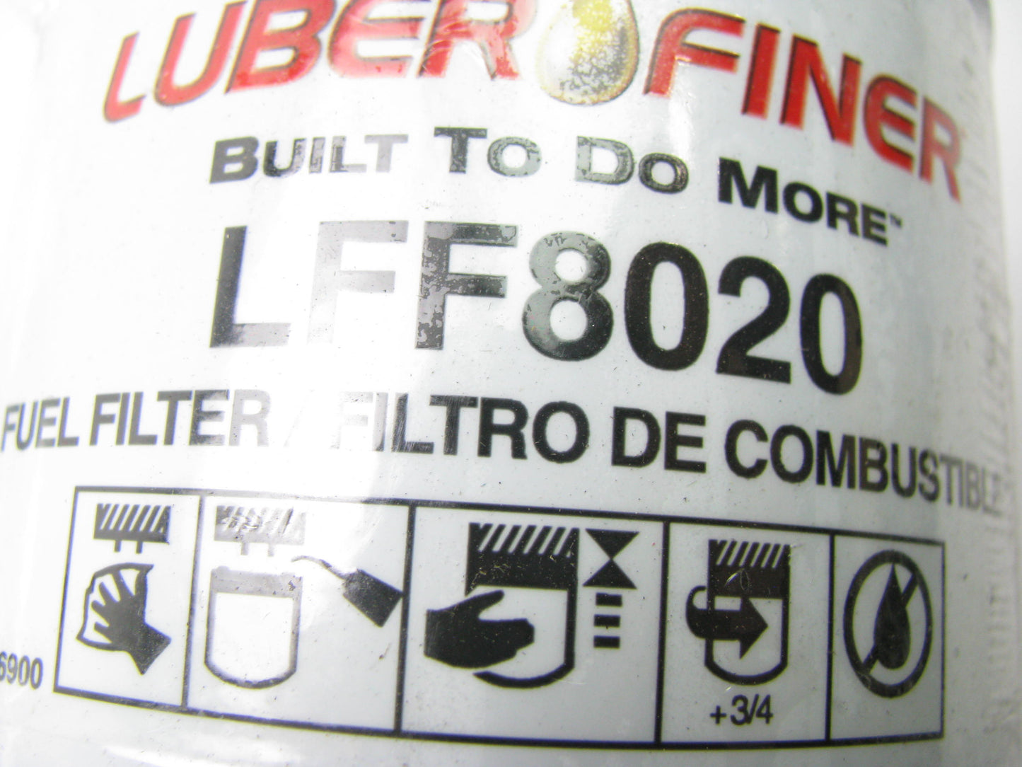 (2) Luberfiner LFF8020 Fuel Filter Replaces P3528A 33504 F60232 FF1016 FF105